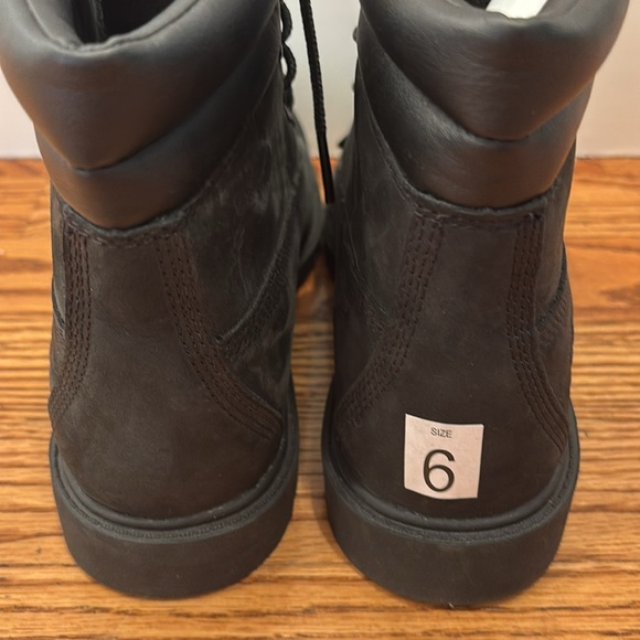 🥾 Timberland Linden Woods 6-inch Waterproof Women's Black Boots - Size 6 NEW - Picture 5 of 11